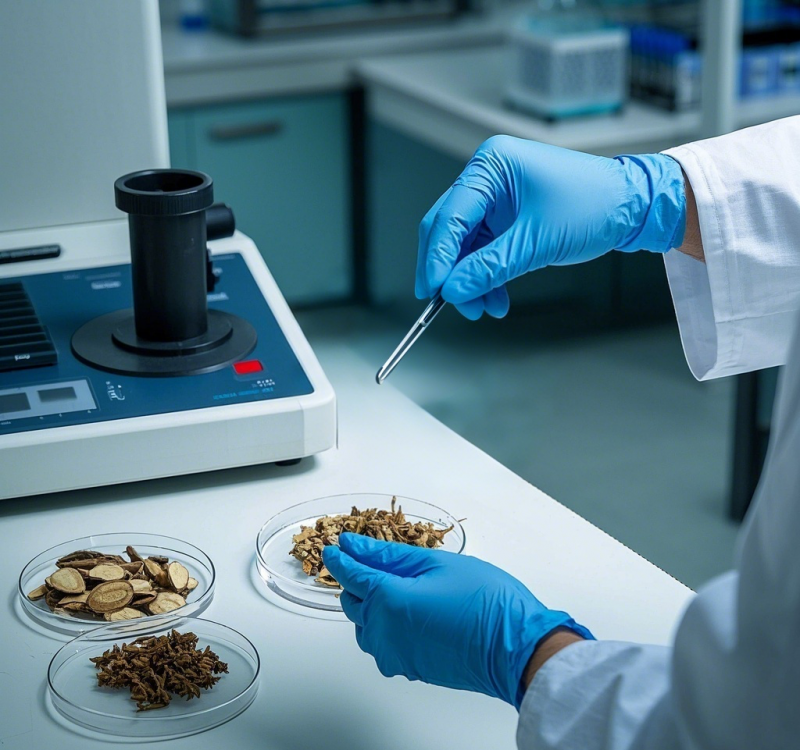 生成中藥檢測圖片